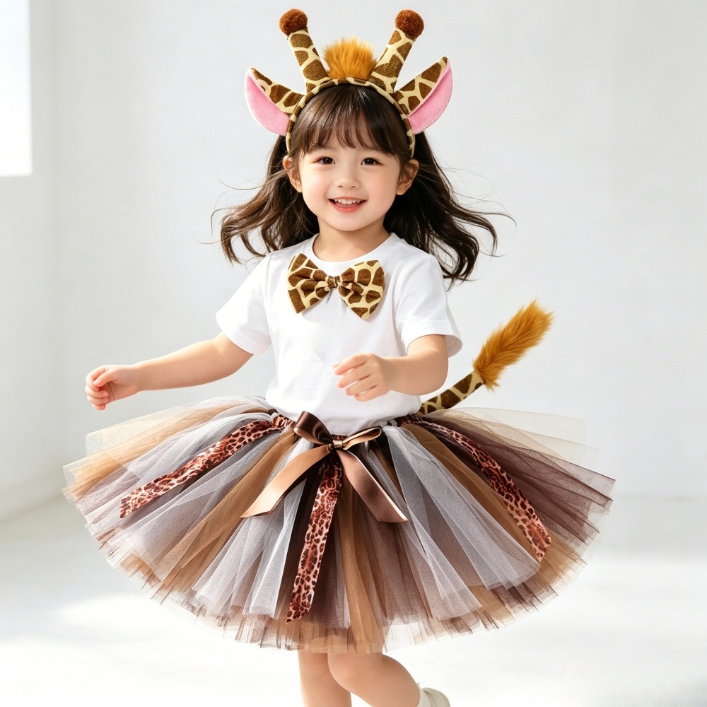 Photography Zoo - Cute Kids Animal Tutu Skirt Tiger