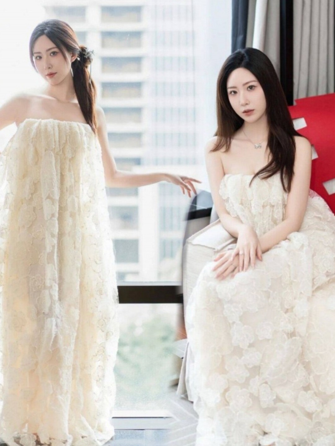Photography Online - Retro Lace Hollow out Bridal Gown