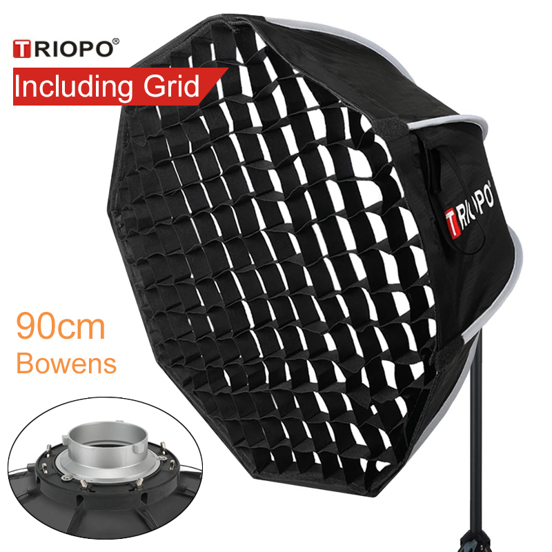 Photography Umbrella - Triopo 90cm Photo Portable Bowens Mount