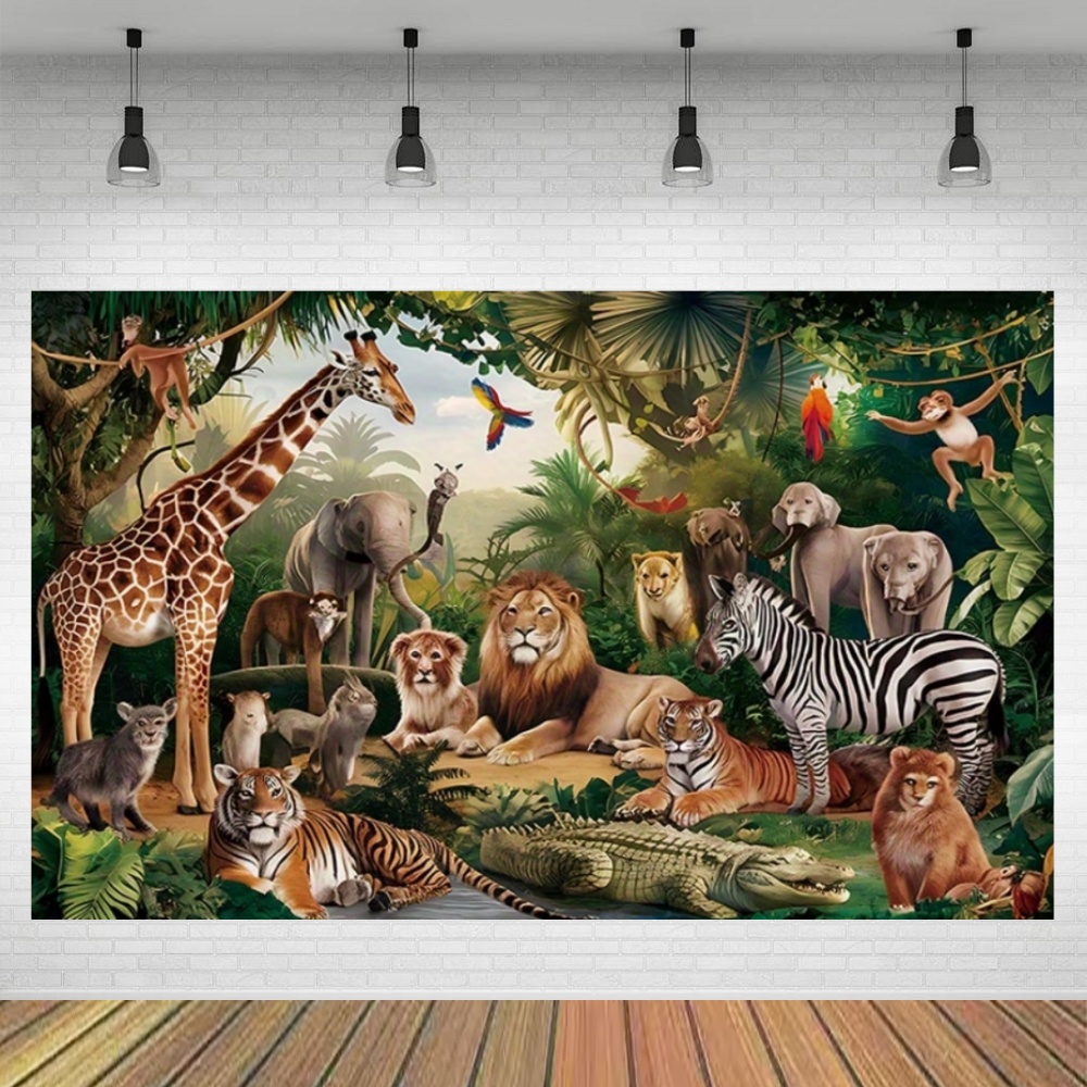 Jungle Adventure Wildlife Them - огляд і ціна Photography Zoo