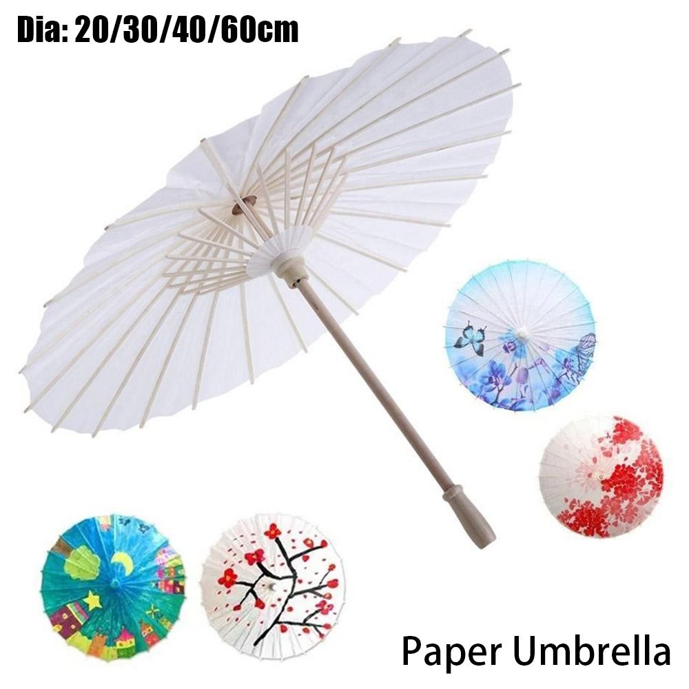1Pcs Dia 20/30/40/60cm Paper U - огляд і ціна Photography Umbrella