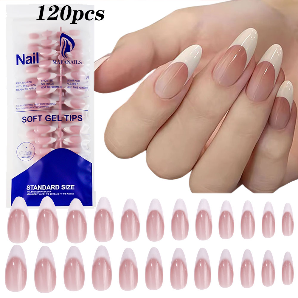 120pcs Pink Medium Almond Fren - огляд і ціна Photography Tips