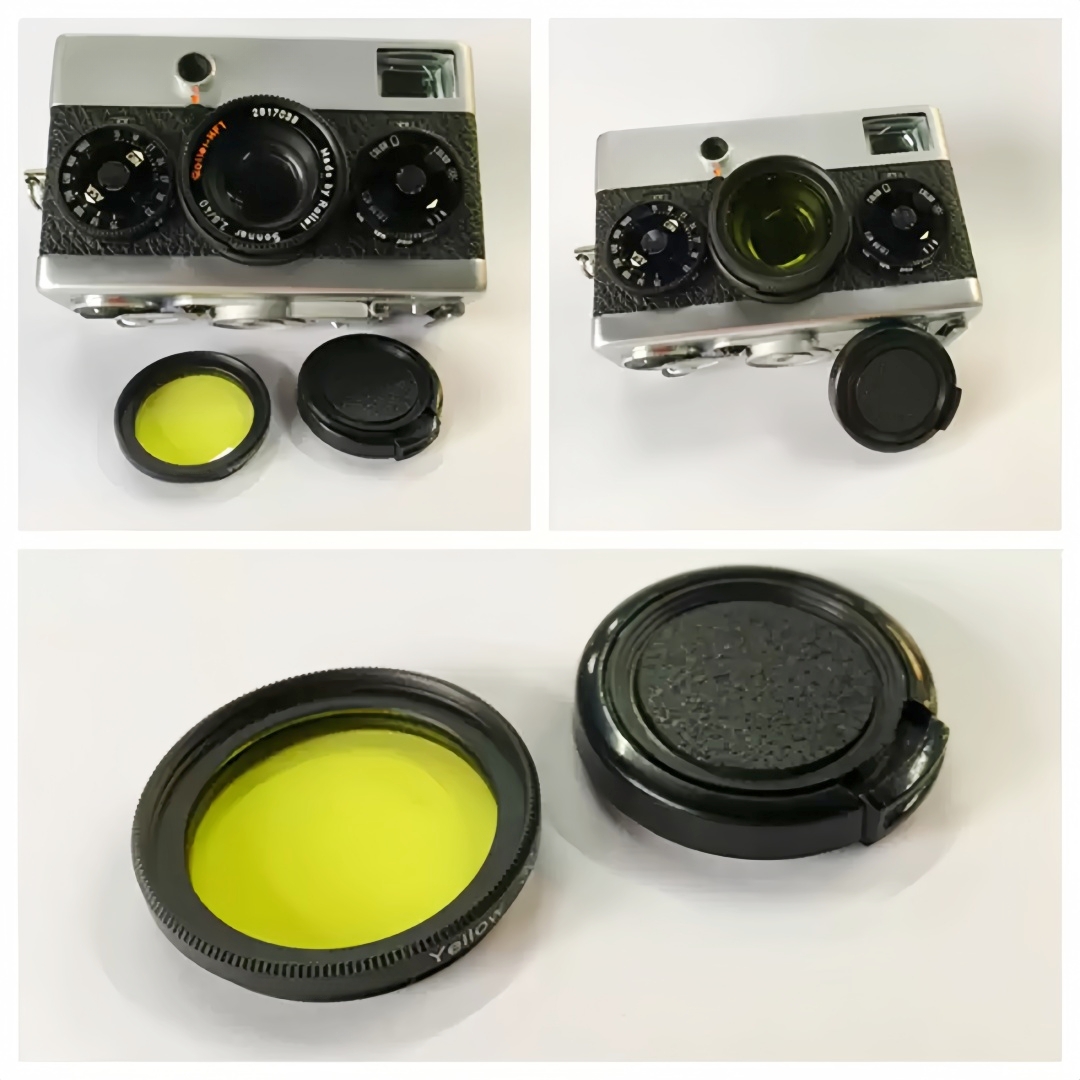 30.5mm Yellow Color Filter Alu - огляд і ціна Photography Yellow Filter