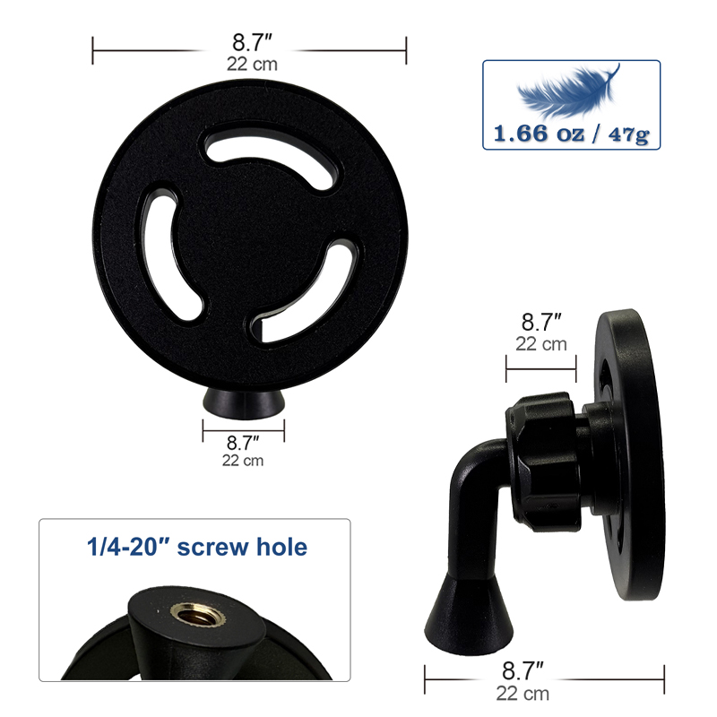 Magnetic Tripods Mount Adapter - огляд і ціна Photography Basics