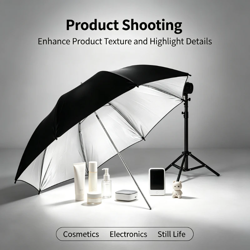 2026 Black Durable 33-inch Ref - огляд і ціна Photography Umbrella