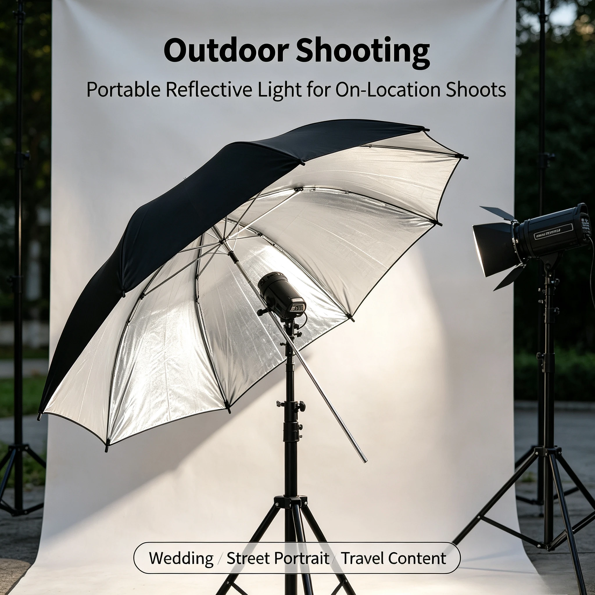 2026 Black Durable 33-inch Ref - огляд і ціна Photography Umbrella