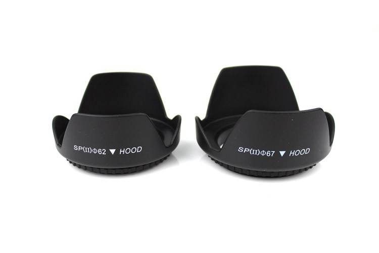 Universal Lens Hood 49mm 52mm  - огляд і ціна Lens Hood Petal