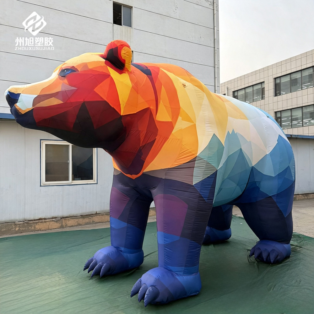 Inflatable bear, used for outd - огляд і ціна Photography Zoo