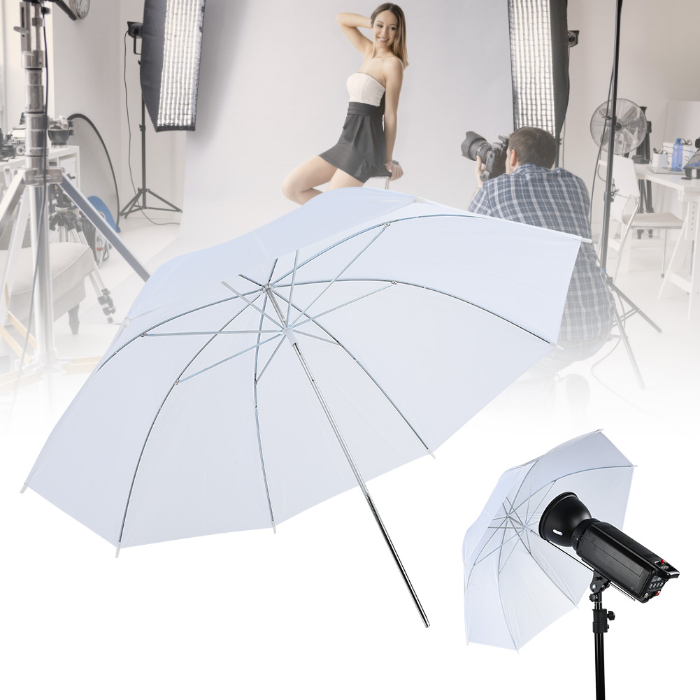 33 Inch Translucent White Soft - огляд і ціна Photography Umbrella