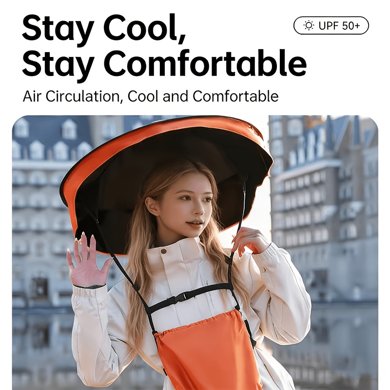UPF50 +Foldable Hands-Free Hea - огляд і ціна Photography Umbrella