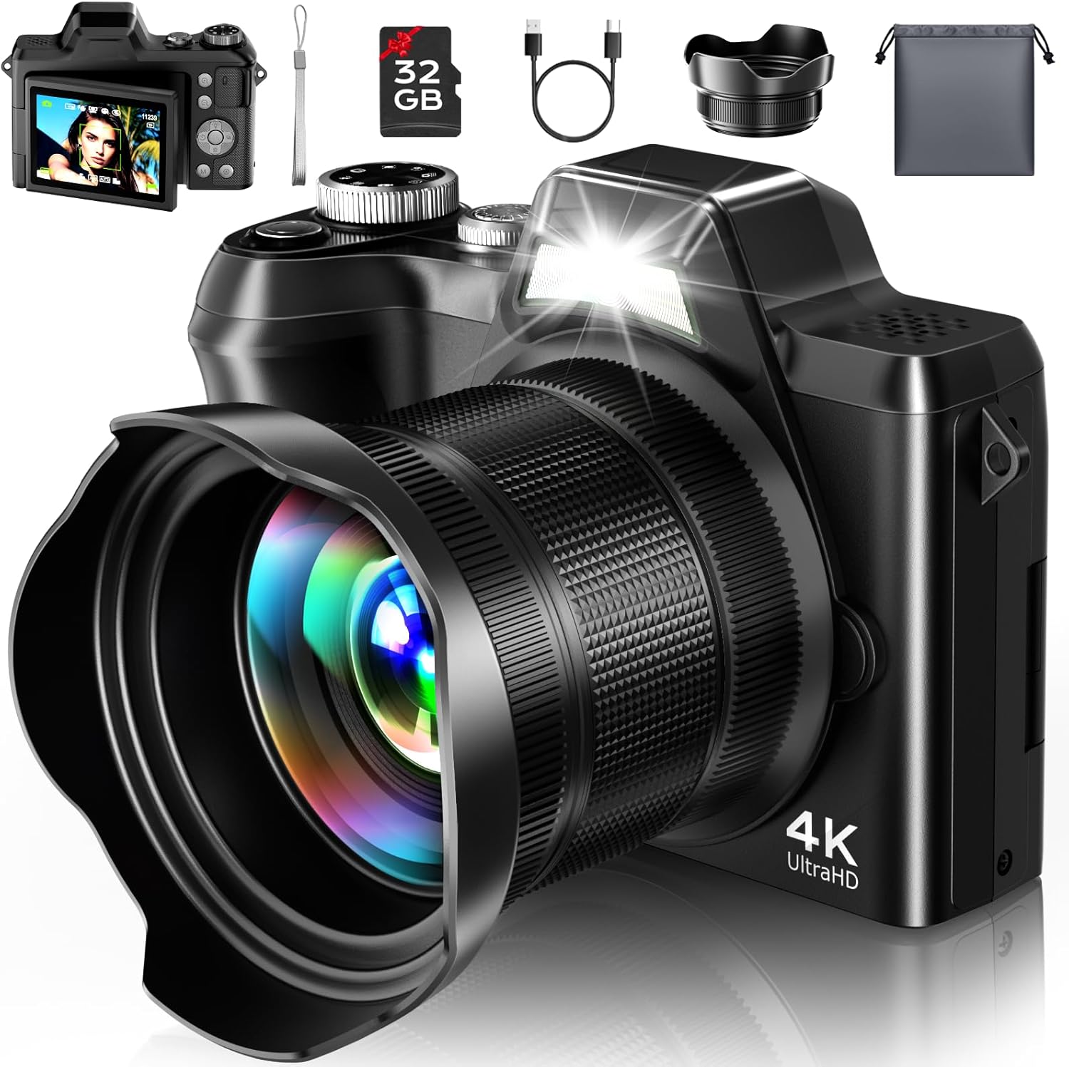 4K Travel Photography Digital  - огляд і ціна Photography Camera