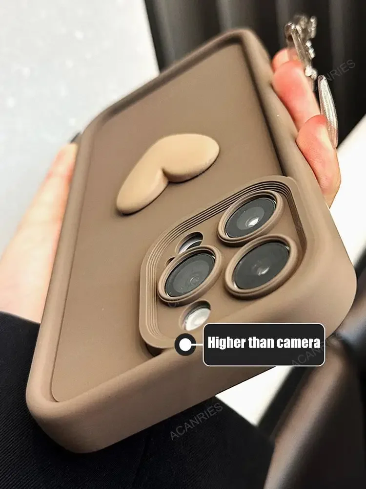 Cute 3D Love Heart Silicone Ca - огляд і ціна Photography Xiaomi 15 Ultra