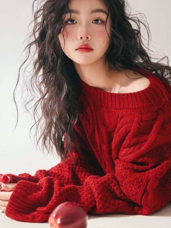 Red Sweater Girl Studio Art Ph - огляд і ціна Photography Online
