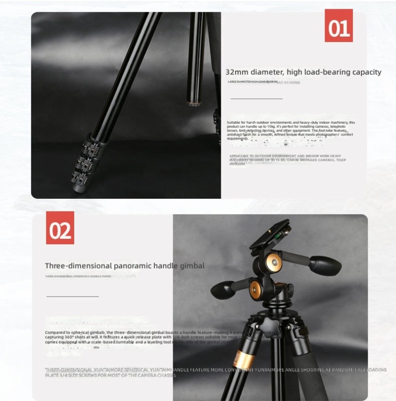 Q620 aluminum alloy camera tri - огляд і ціна Photography Camera