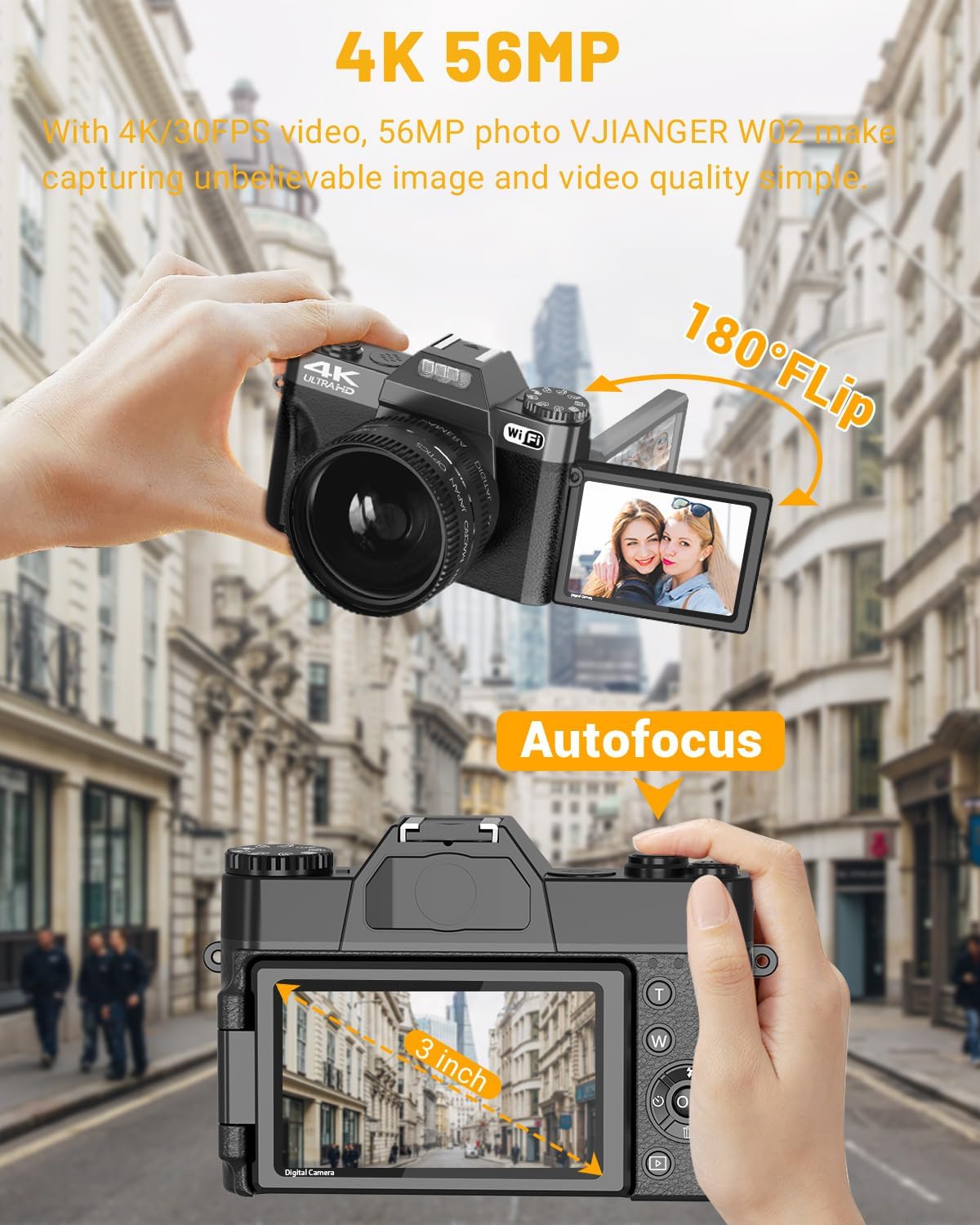 Digital Camera for Vlogging an - огляд і ціна Photography Camera