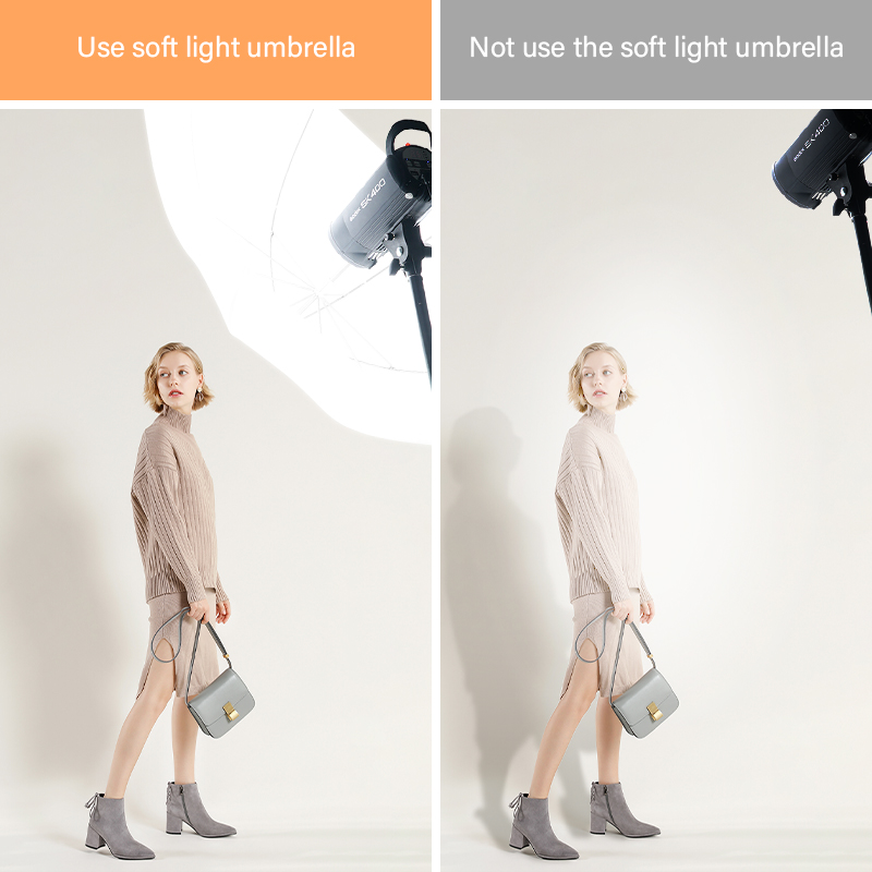 76 * 80cm X4 Transparent White - огляд і ціна Photography Umbrella