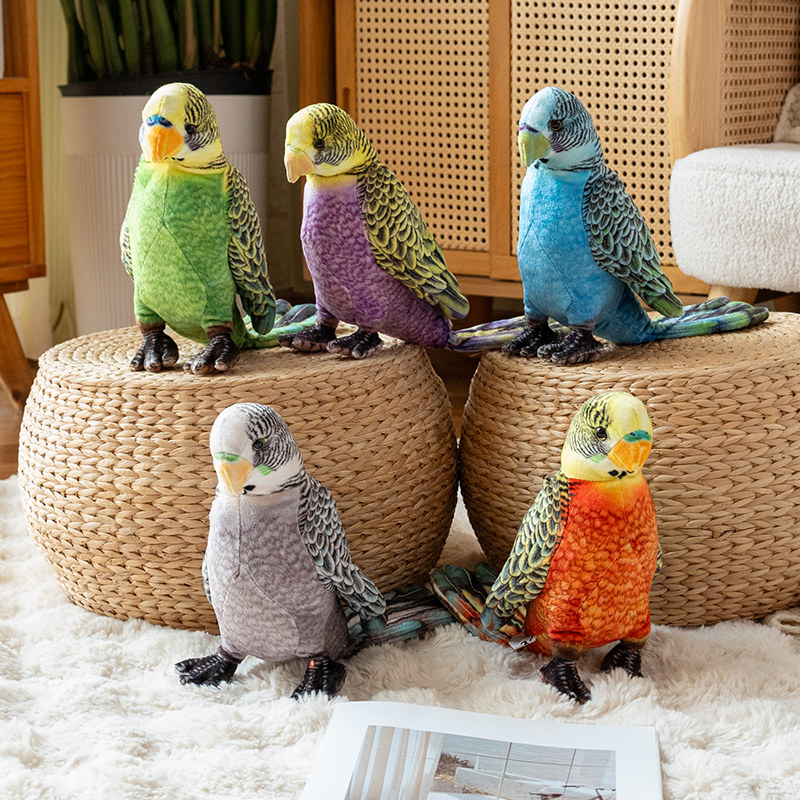 23cm Lifelike Fluffy Parrot Pl - огляд і ціна Photography Zoo