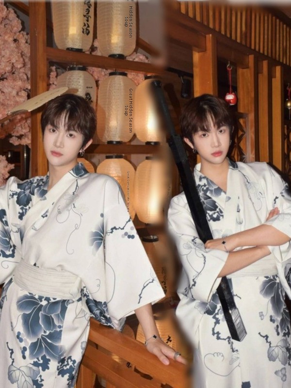 Traditional Men's Kimono Set F - огляд і ціна Photography Online