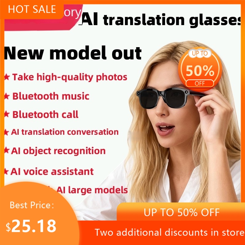 Echowear Smart Cross Border AI - огляд і ціна Photography Translate
