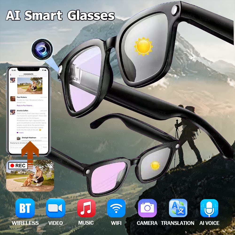 Women Smart Camera Glasses Pho - огляд і ціна Photography Translate