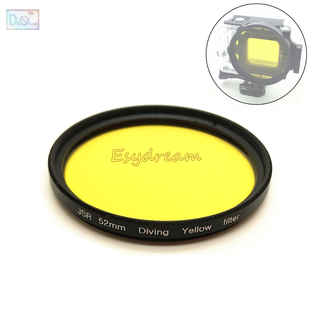 52mm 58mm 67mm Waterproof Yell - огляд і ціна Photography Yellow Filter