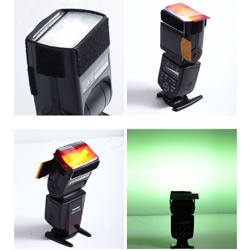 12 Colors Camera Flash Gels Li - огляд і ціна Photography Treatment
