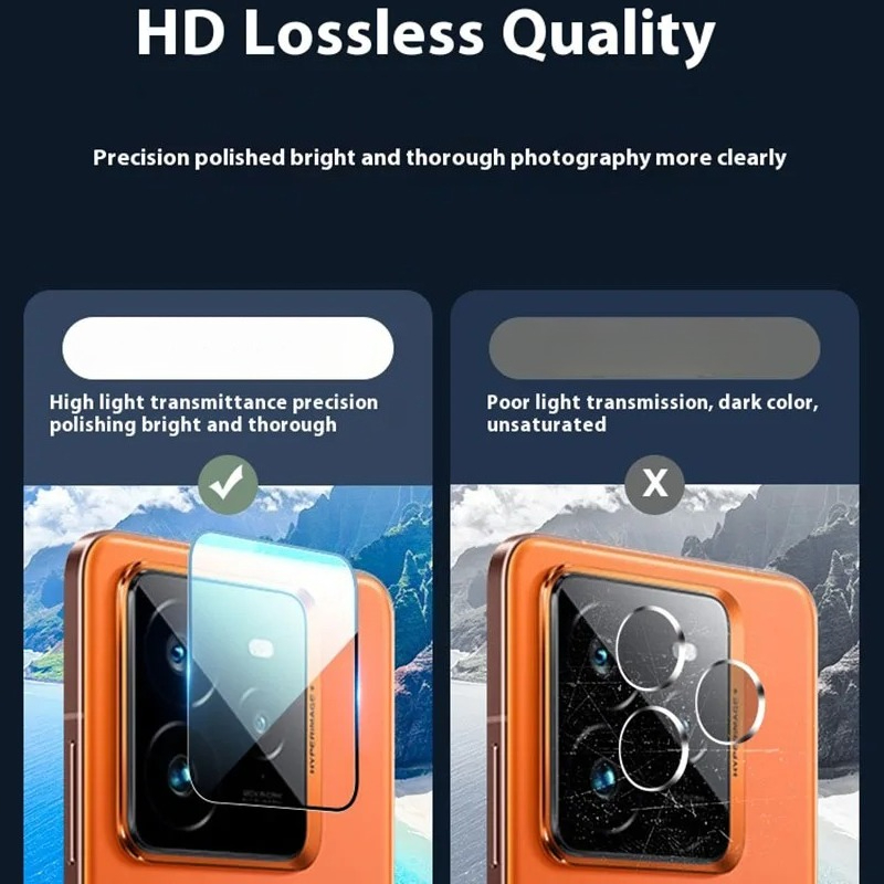 3 Pcs Full Glue Camera Lens Te - огляд і ціна Photography Xiaomi 15 Ultra