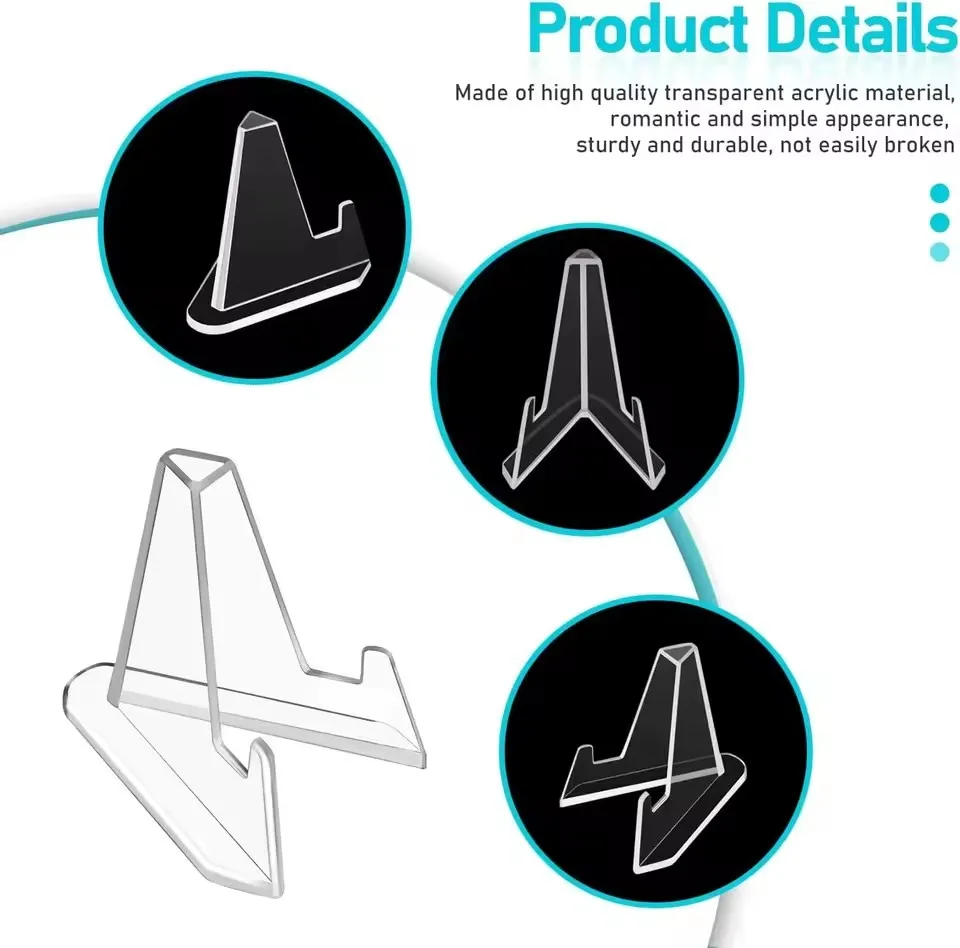 30-1PCS Triangular Card Displa - огляд і ціна Photography Object